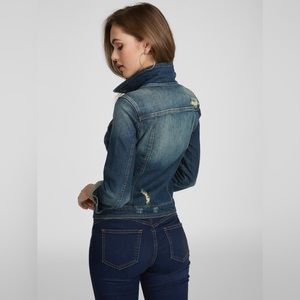 G by Guess Distressed Denim Jacket